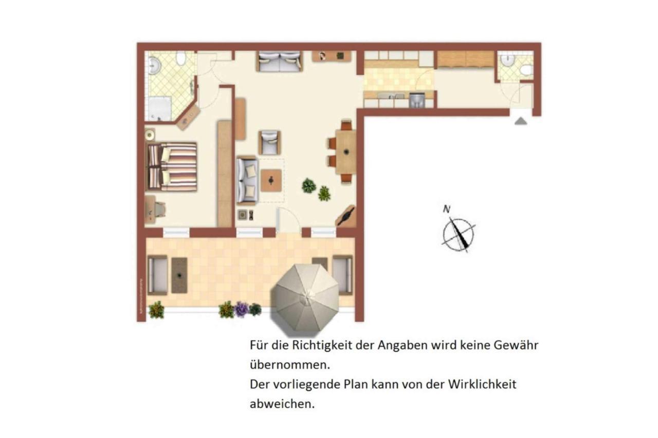 Villa Strandperle Whg 18 Heringsdorf  Eksteriør bilde